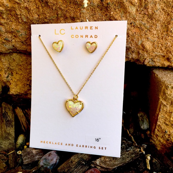 Lauren Conrad necklace/earring set